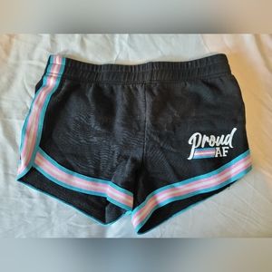 TRANS PRIDE SPENCERS MINI SHORTS